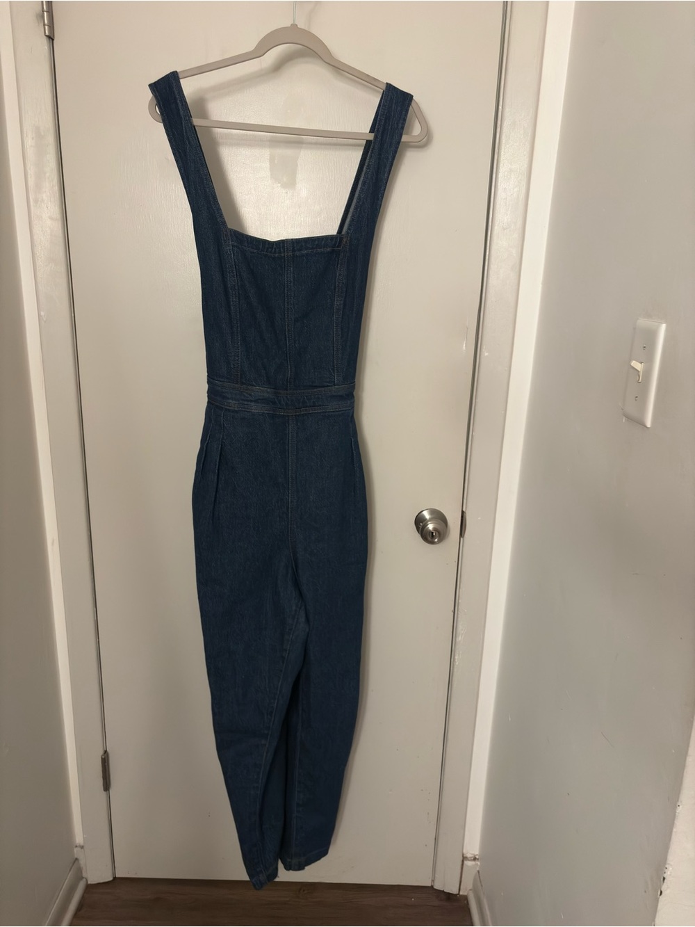 Madewell Tapered Overalls in Dunson Wash size 14 - Picture 4 of 11